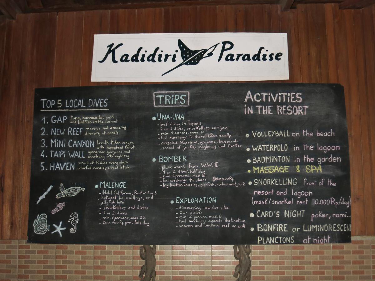 Kadidiri Paradise Batudaka Eksteriør bilde
